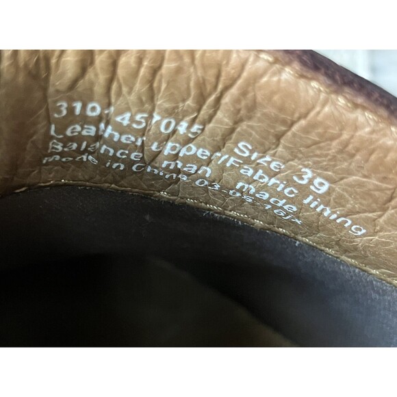 Dansko Brown Leather Mules with Fringe - Picture 6 of 10